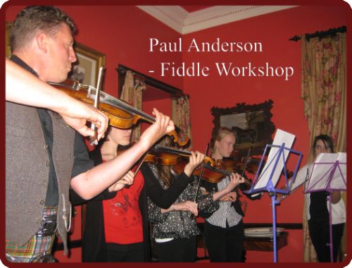 Paul Anderson fiddle workshop, Braemar